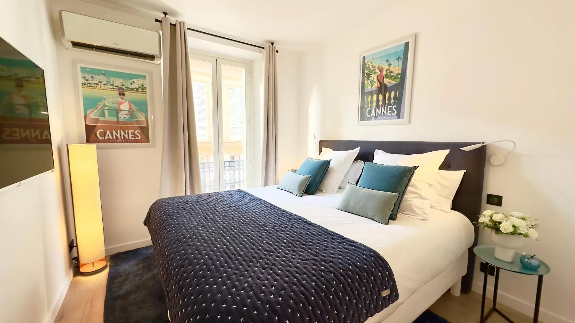 Luxueux 3 Pieces 80M2 - 2Ch - 2 Sdb - 1Mn Beach Croisette Cannes