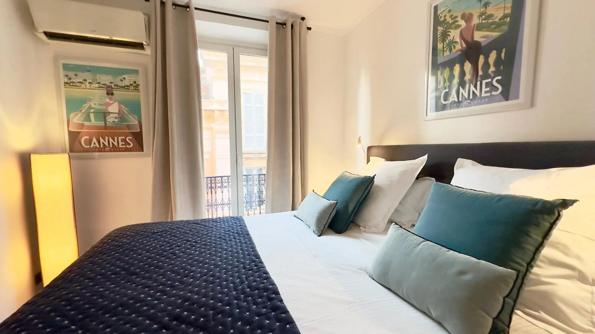 Luxueux 3 Pieces 80M2 - 2Ch - 2 Sdb - 1Mn Beach Croisette Cannes 0*,